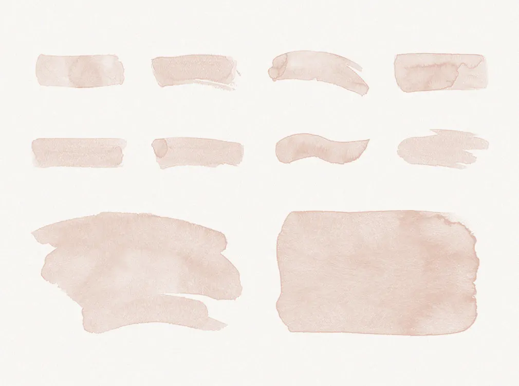 Aurora Watercolor Photoshop Brushes