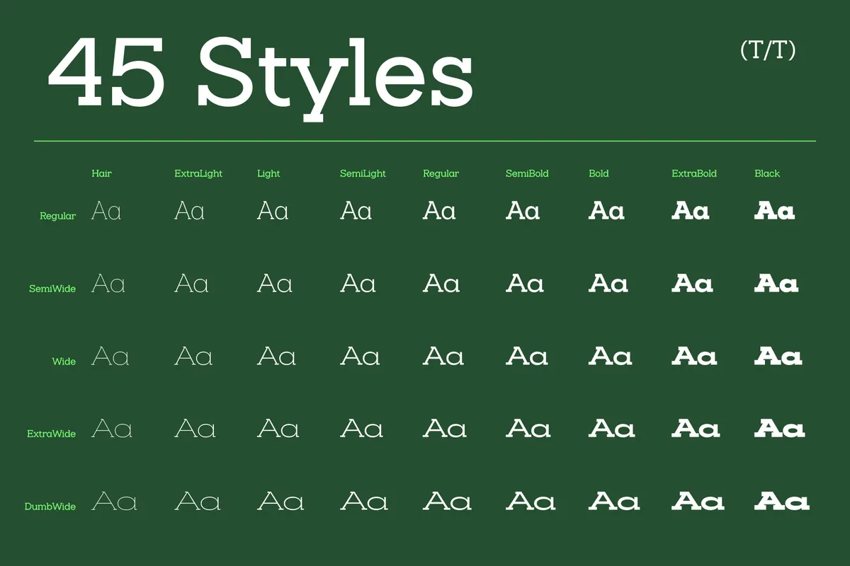 Slaab - Variable Slab Serif Font Family