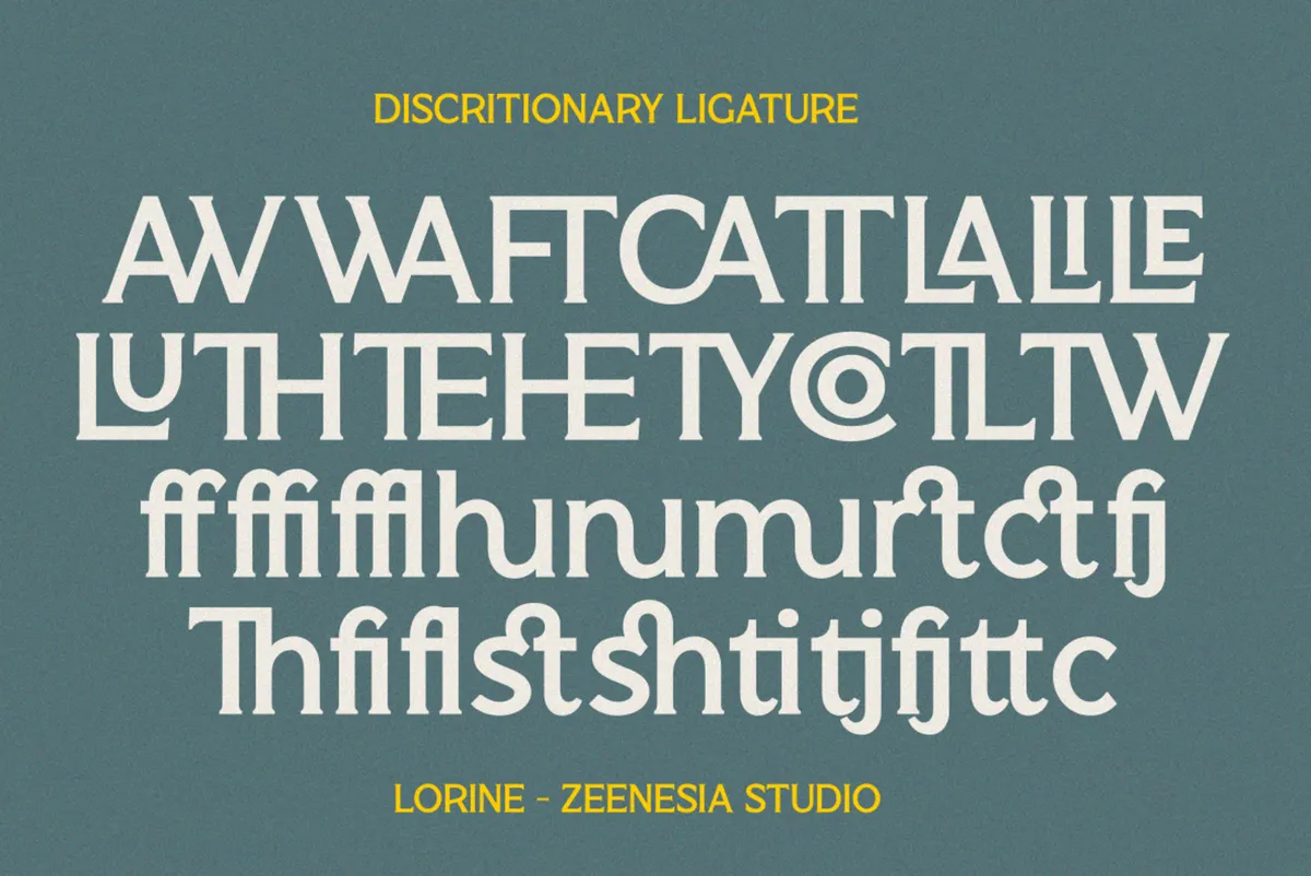 Lorine - Elegant Serif Display Font