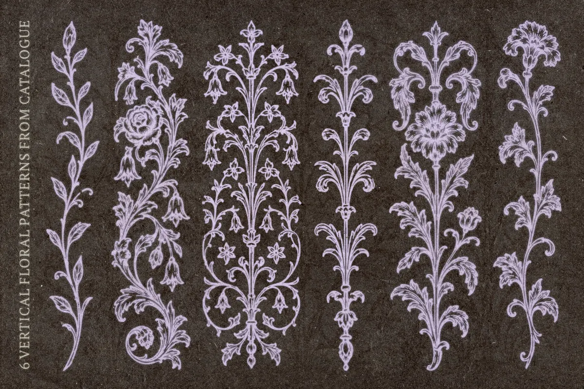 Floral Gothic Ornaments