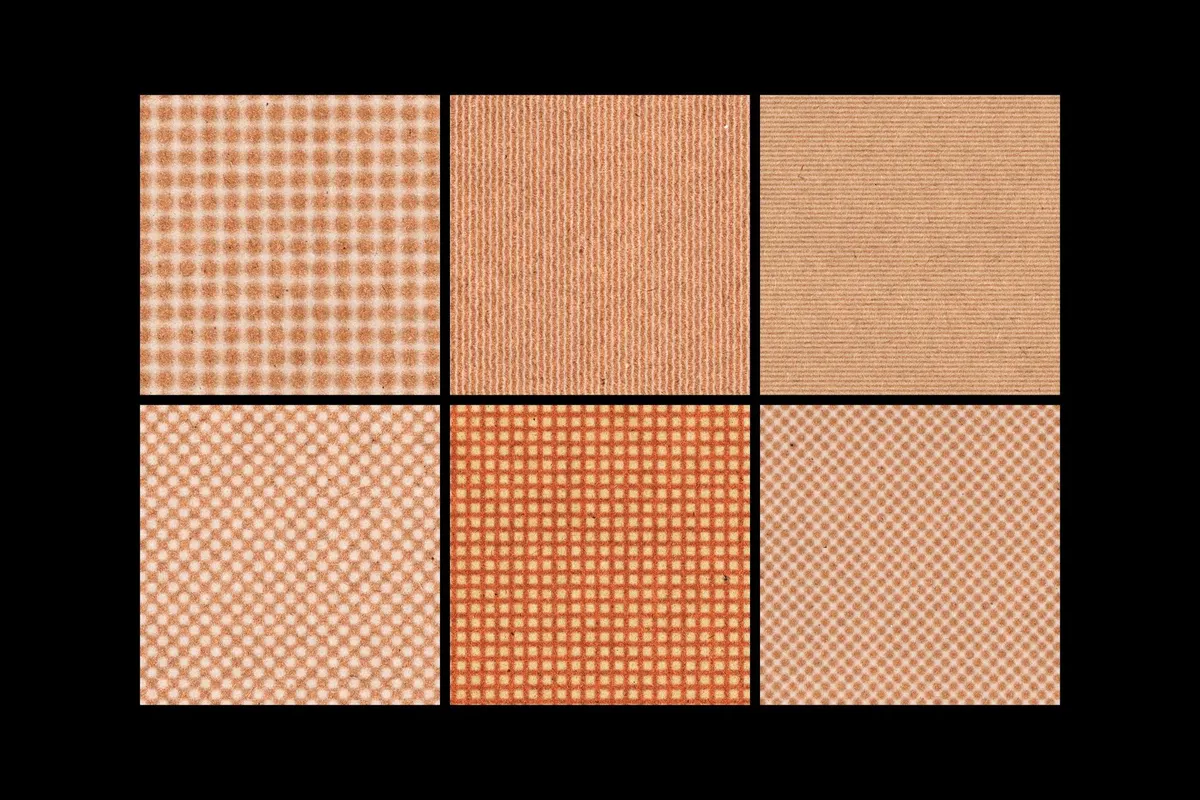 Halftone Paper Textures Collection