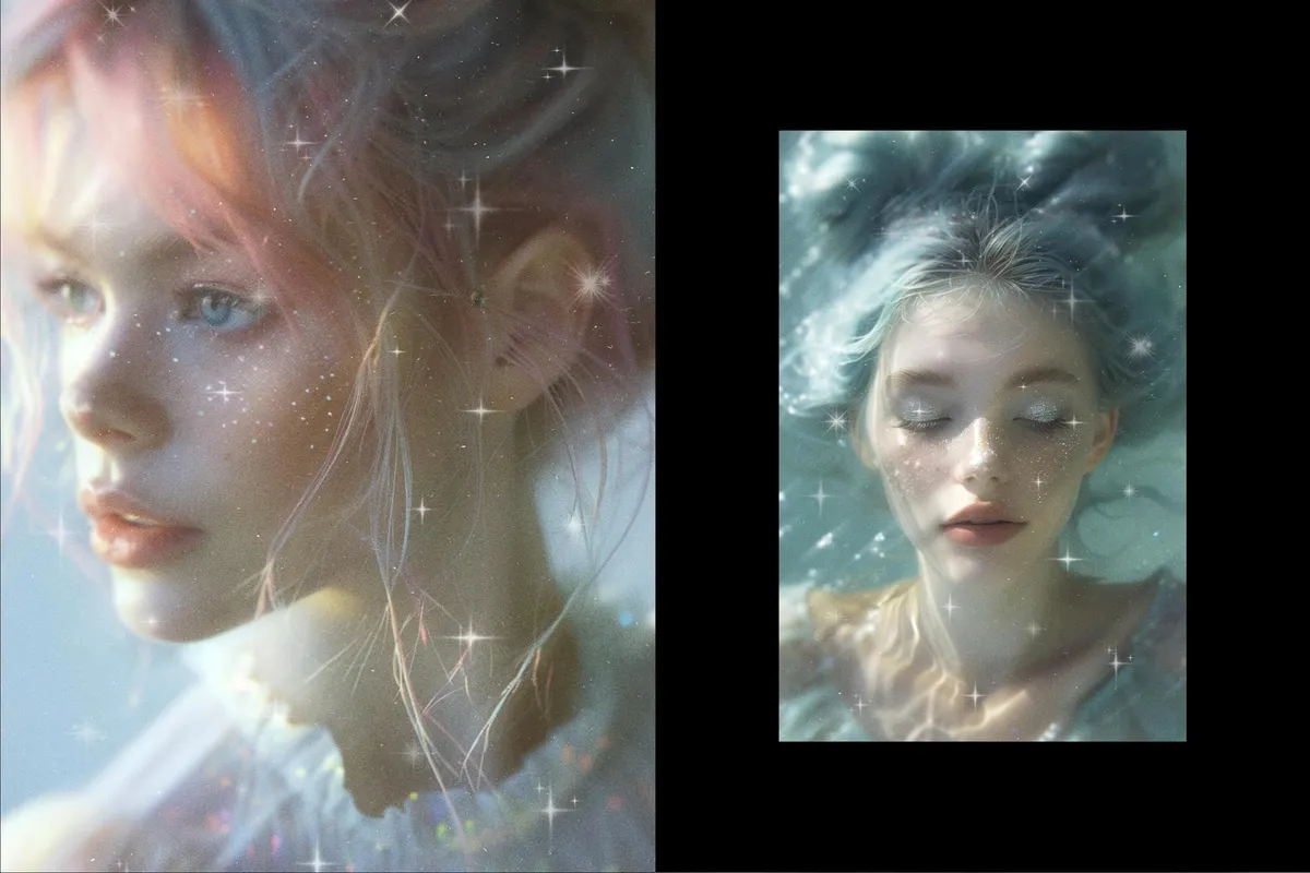 Dreamy Sparkle Photo Effect
