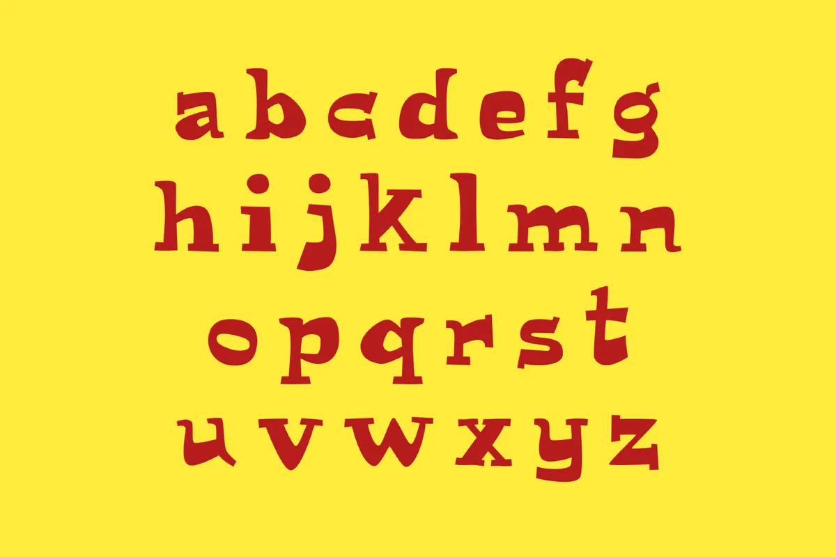 Mitica - Retro Cartoon Font