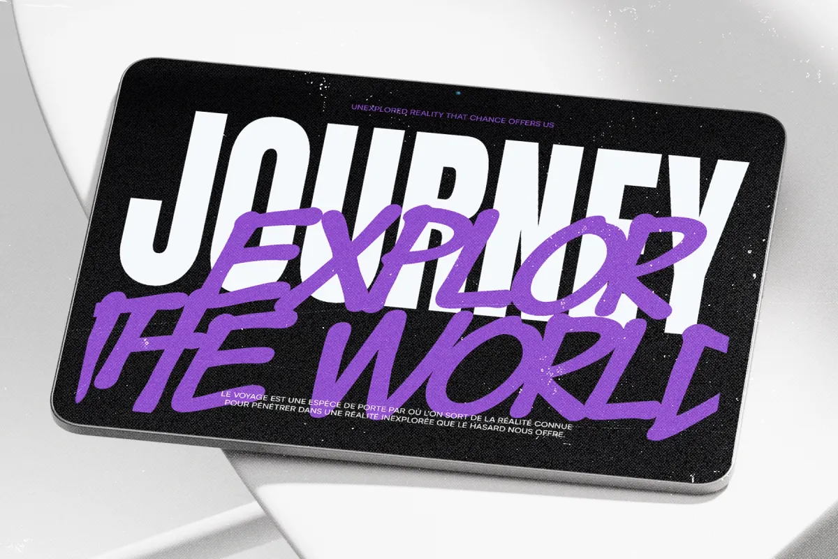 GRAFLO - Hand-Drawn Graffiti Font