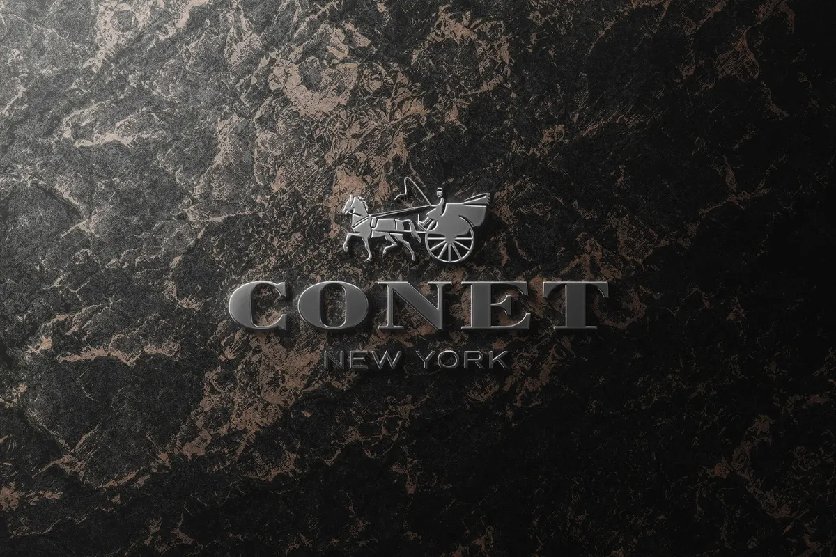 Marbled Stone Logo Mockup