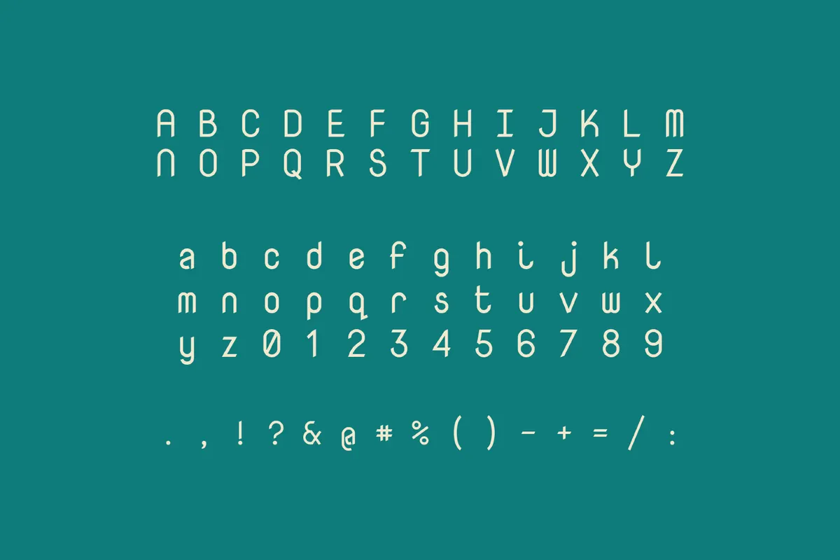 Nova Mono - 1960s Space Font