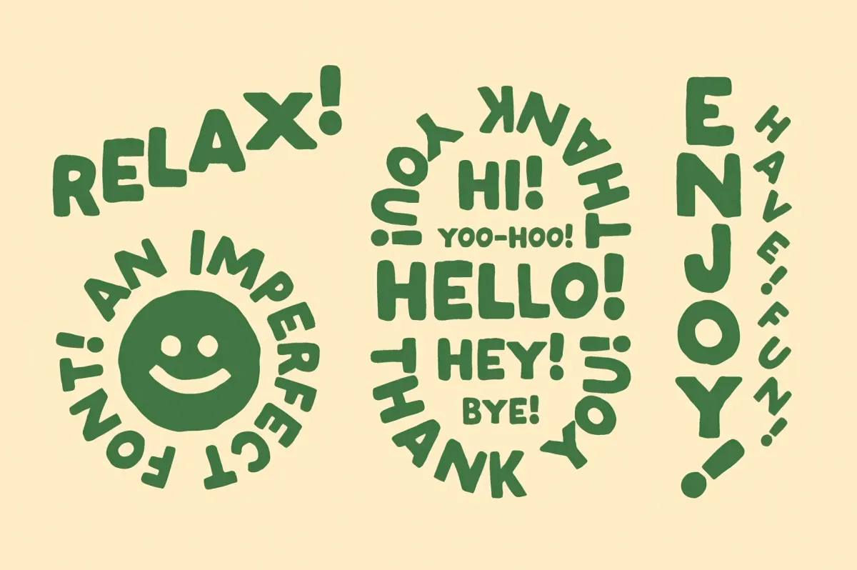 Imperfect! - A Handwritten Sans Serif