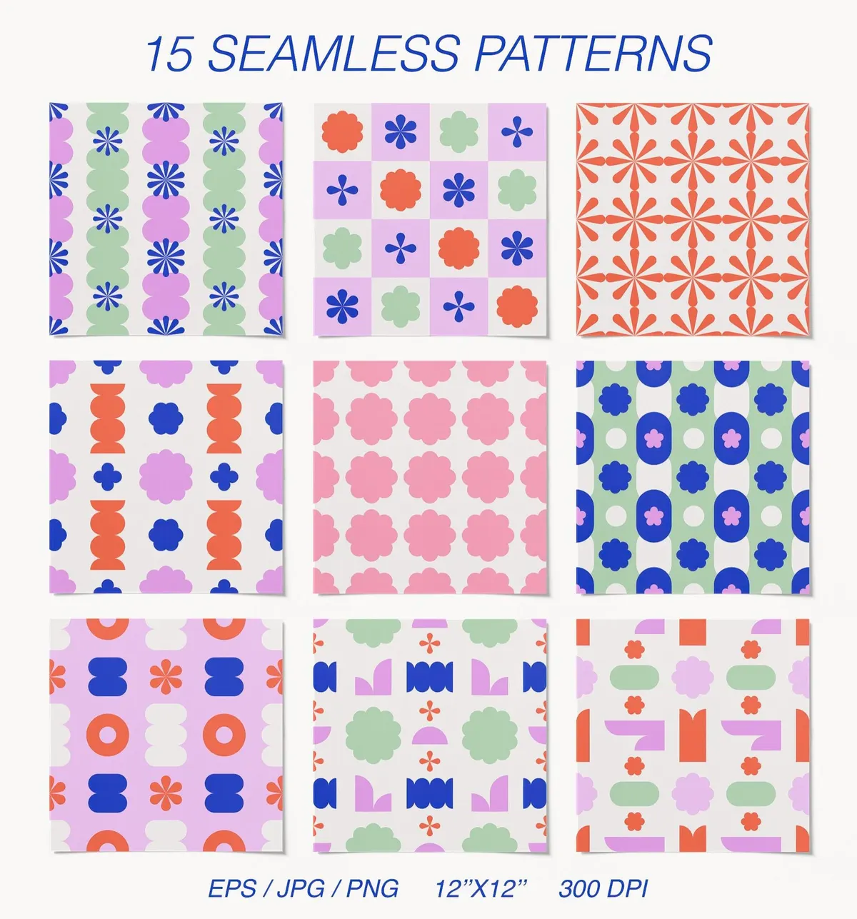 Modern Geometry Prints & Patterns
