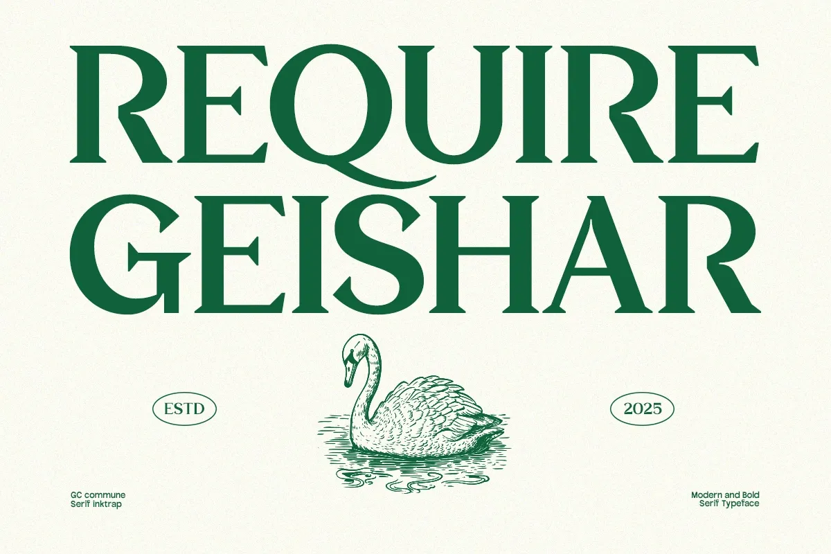 GC Commune – Modern Inktrap Serif