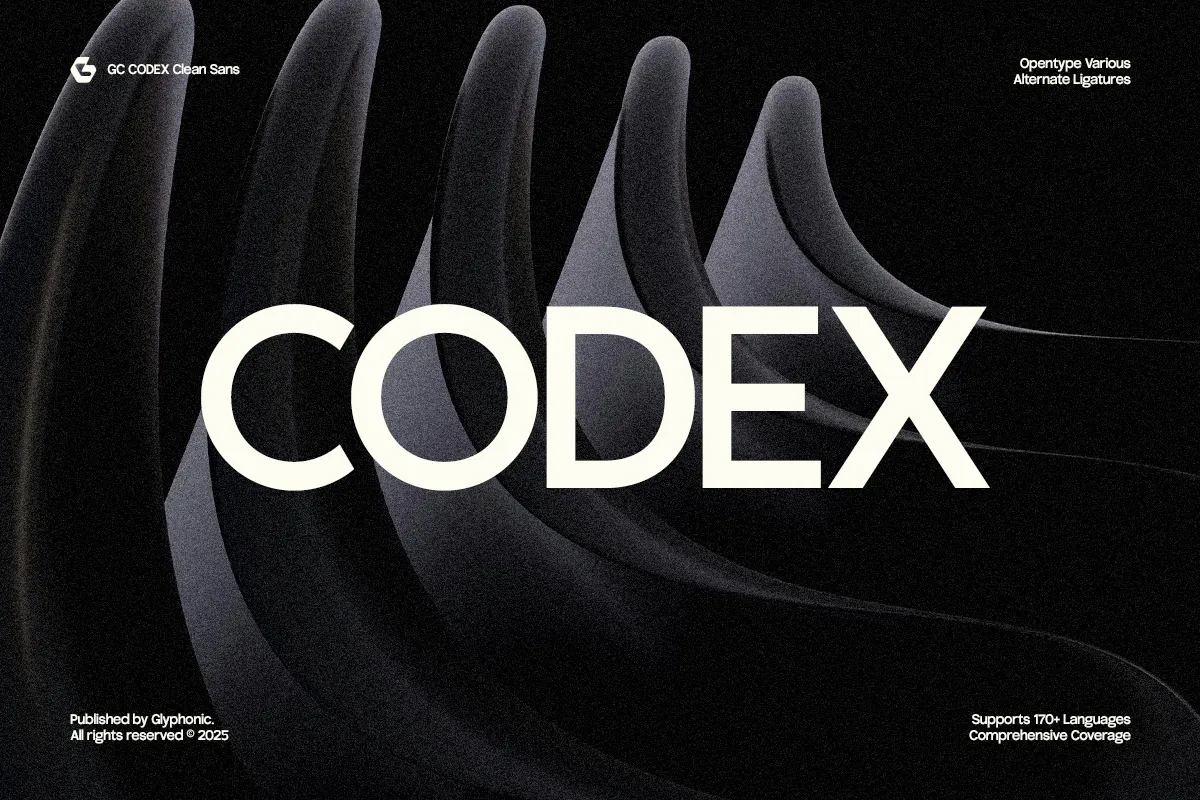 GC Codex – A Neo-Sans with Clarity