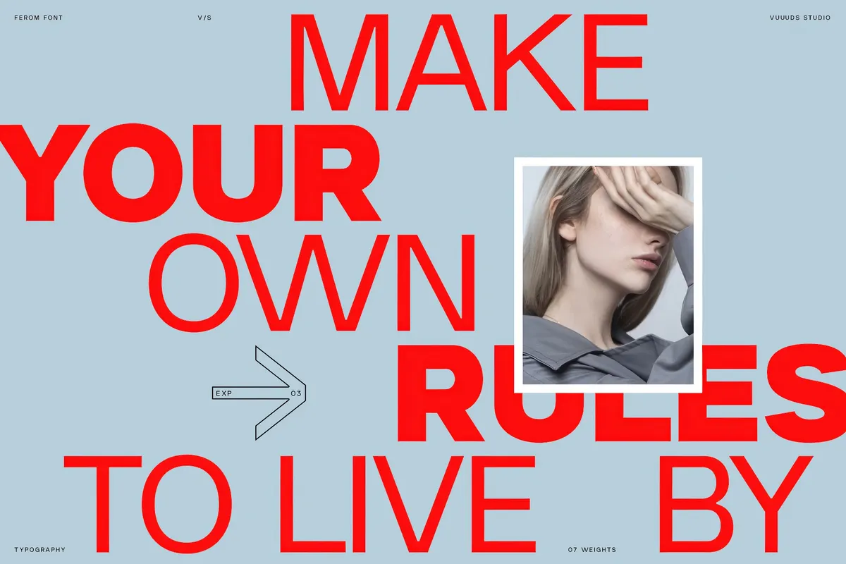 Ferom - Bold Grotesque Sans Serif Family