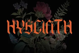 Hyacinth - Modern Blackletter Font