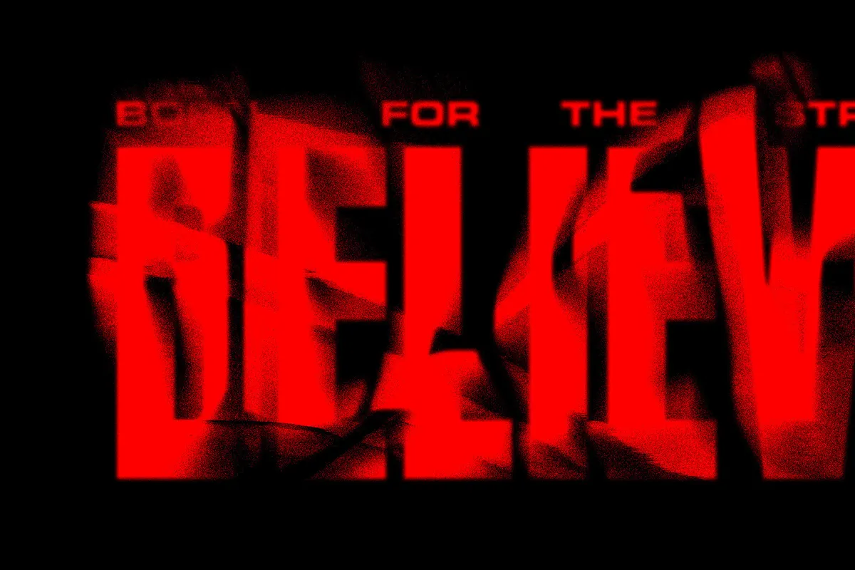 Glitch Distortion Text Effects Collection