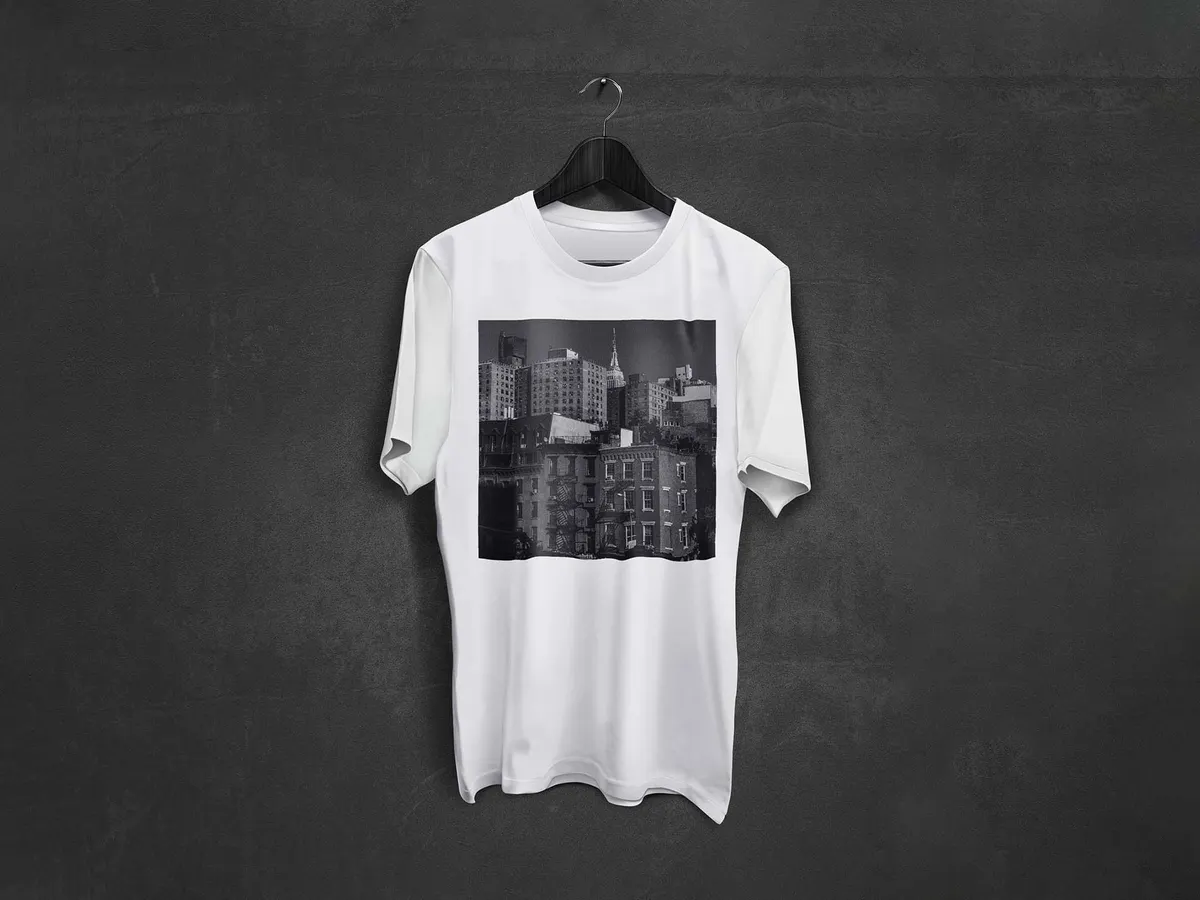 Hanging T-Shirt Mockup