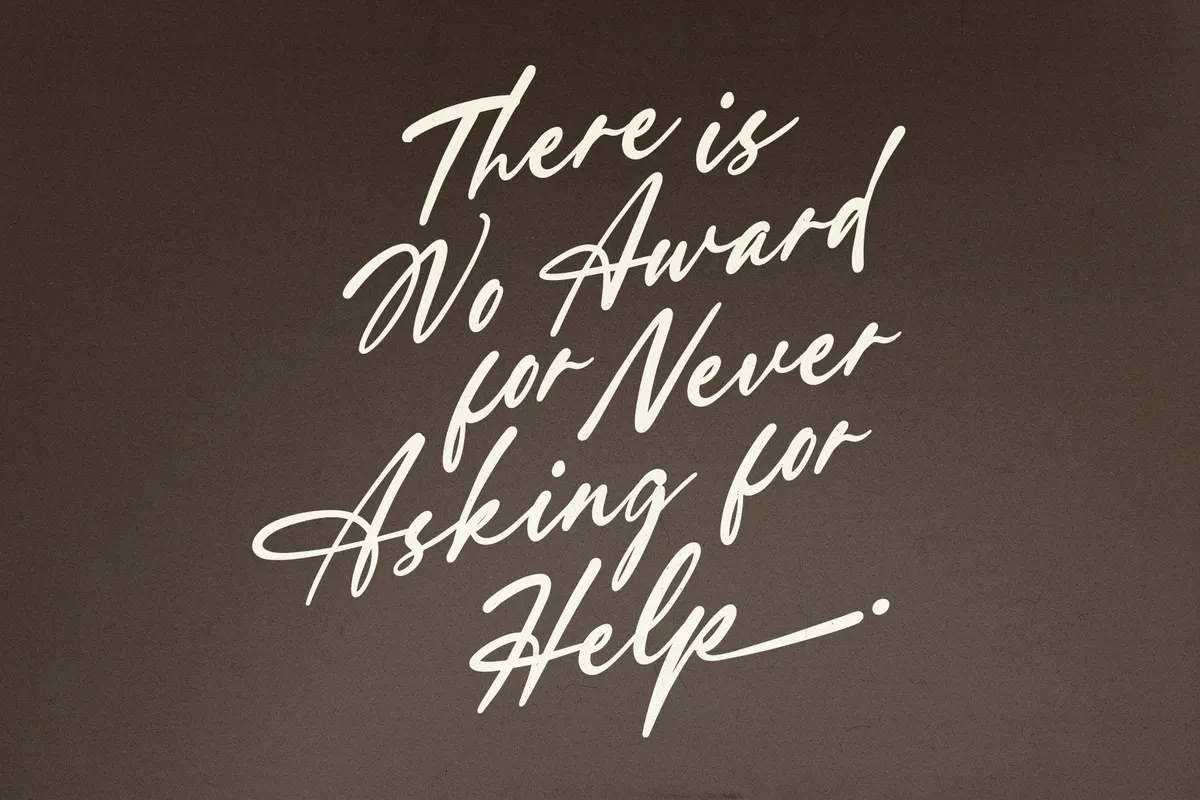 Barley Sign - Bold Signature Script Font