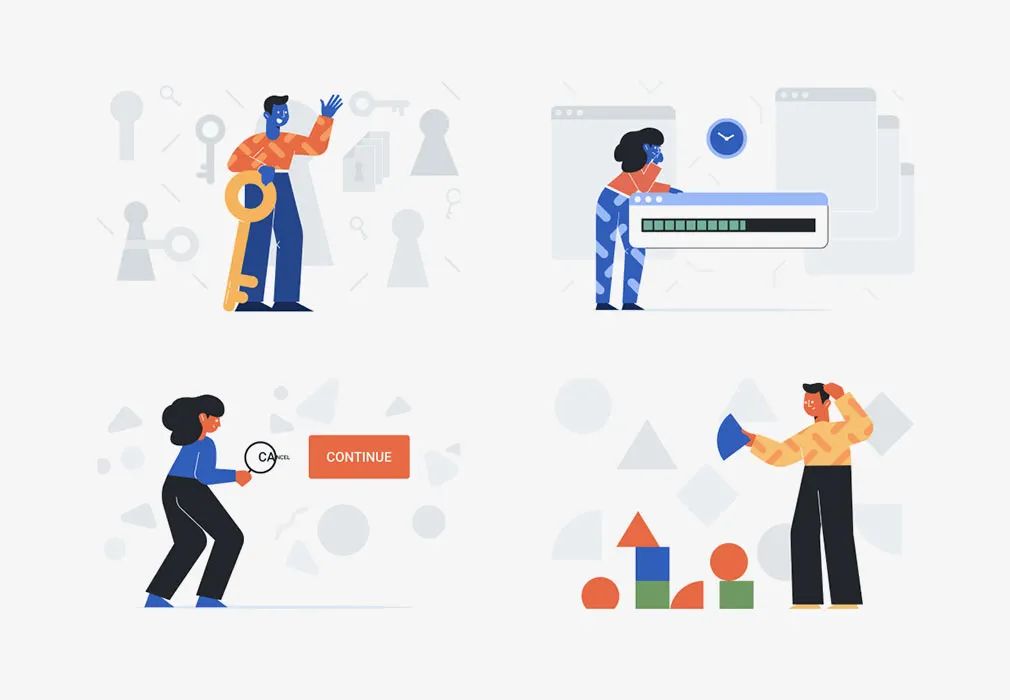 Unruly Landing Page Illustrations