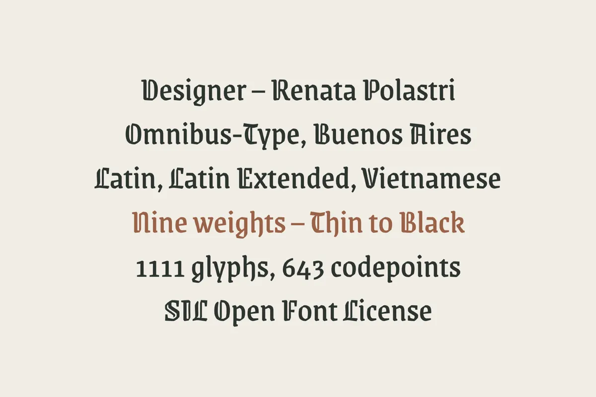 Grenze Gotisch - Free Font Family