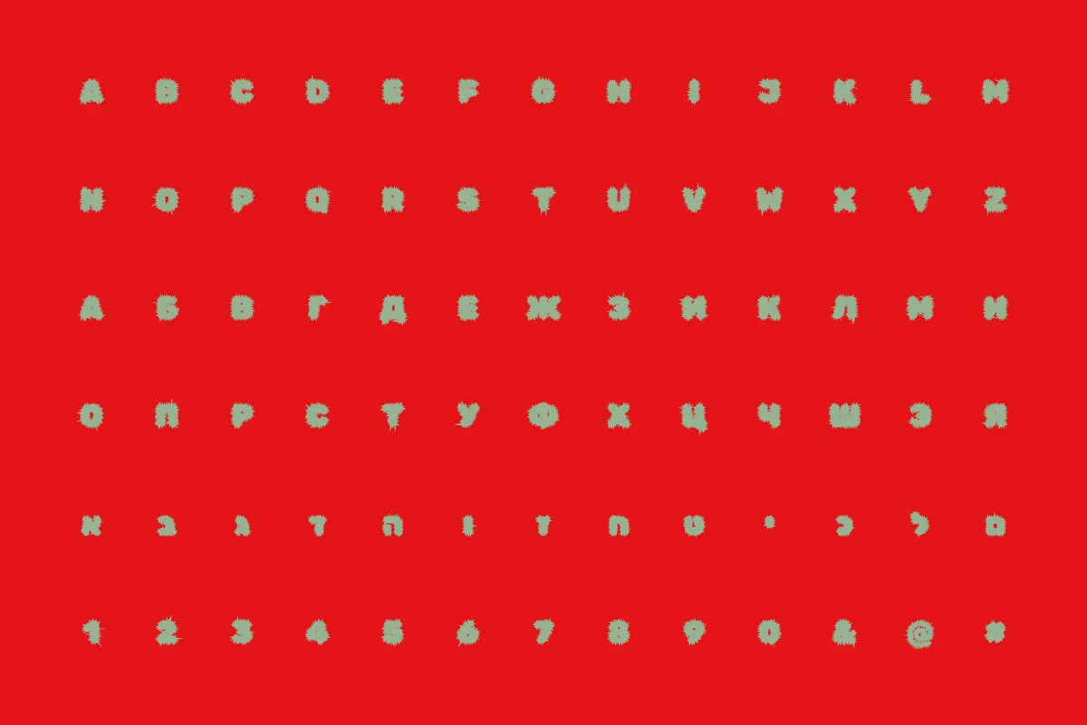 Rubik Beastly - Free Furry Monster Font