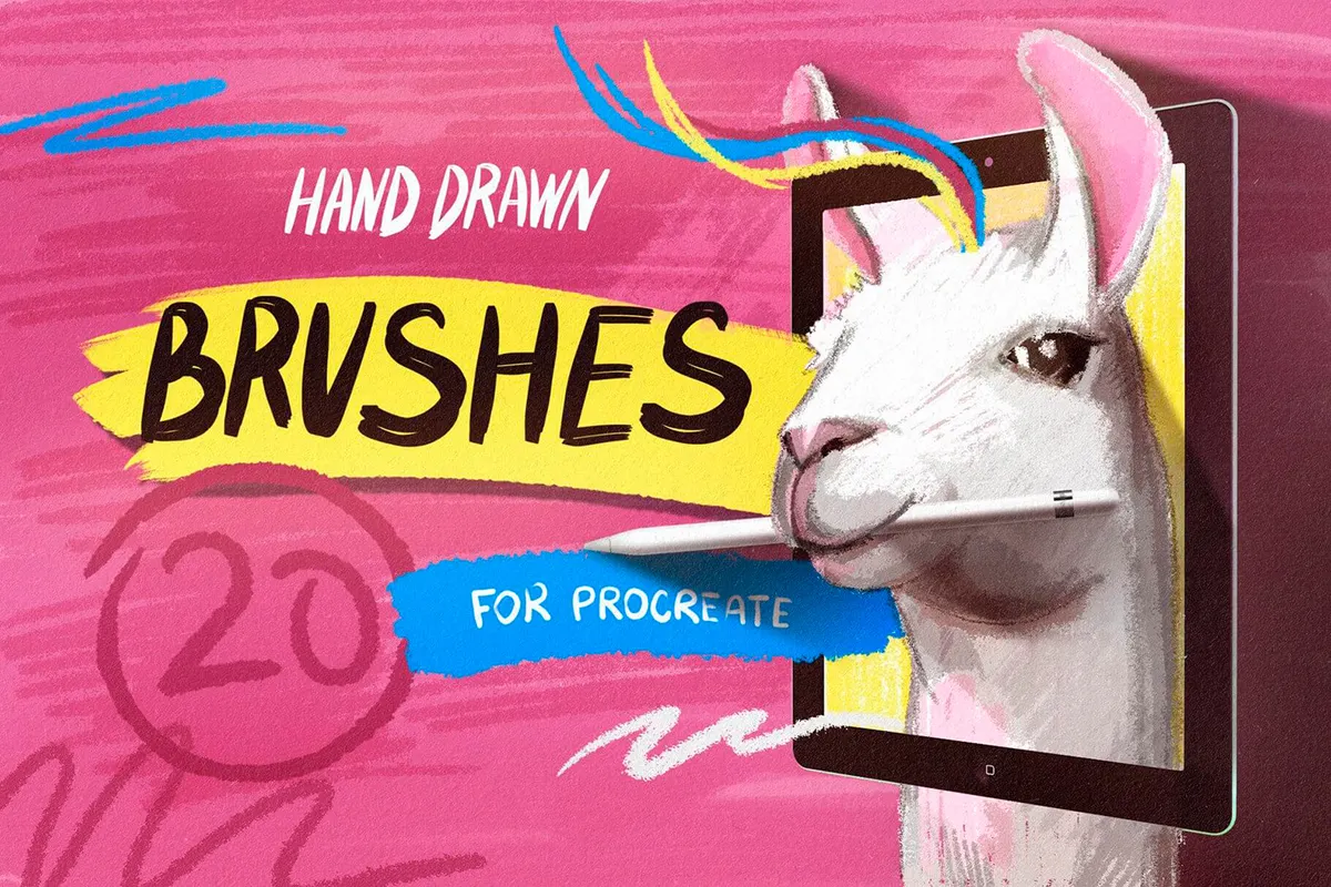 18 in 1 Procreate Brushes Bundle