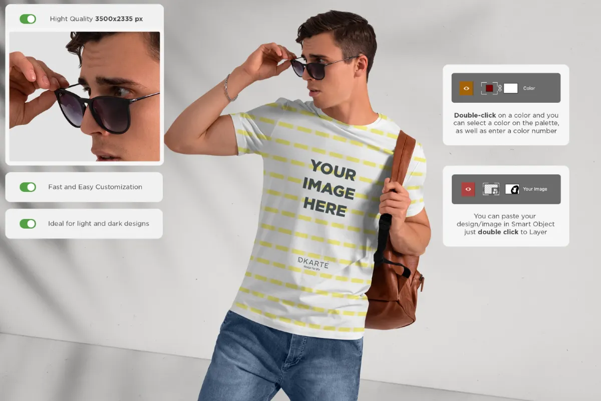 Isolated Apparel Mockups Bundle vol.3