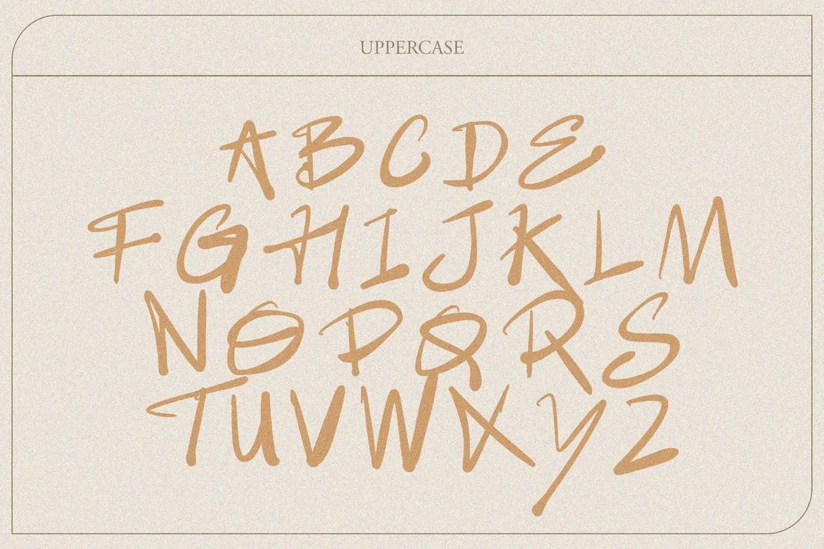NEW SIQON — Expressive Handdrawn Brush Font