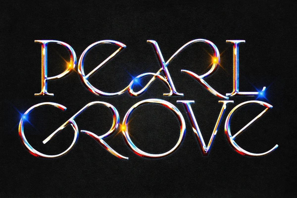 Glossy Metal Chrome Text & Logo Effect