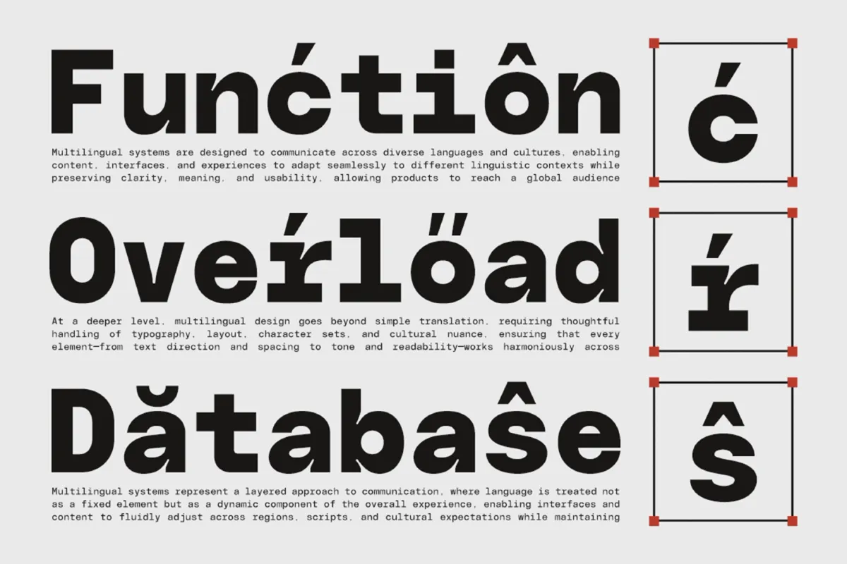 GC Basic Inktrap - Variable Monospace Font