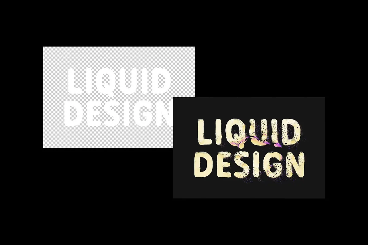 Liquid Design Distortion Effect
