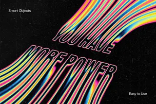 Space Melting Text Effect