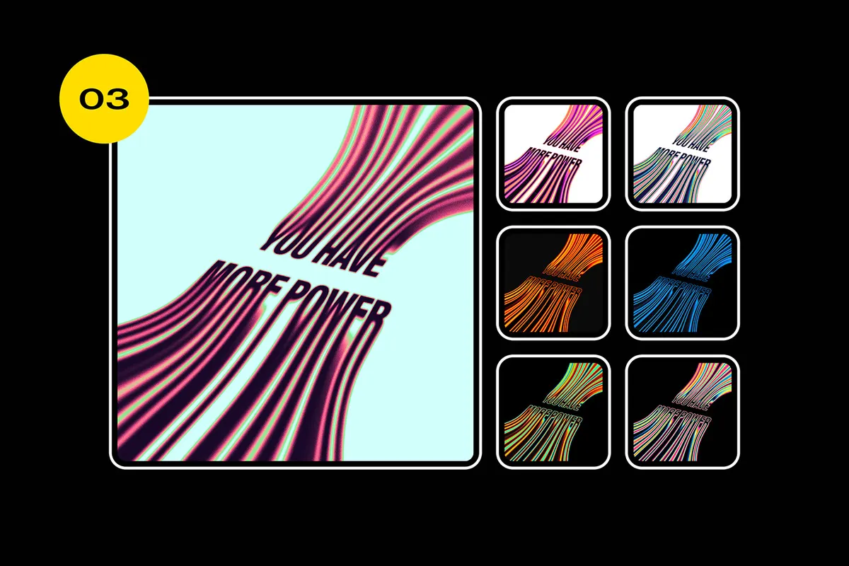 Liquid Text Effects Vol.1