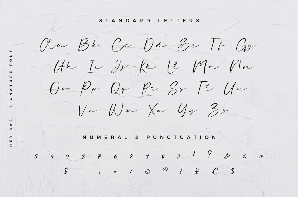 Hey Bae — Signature Script