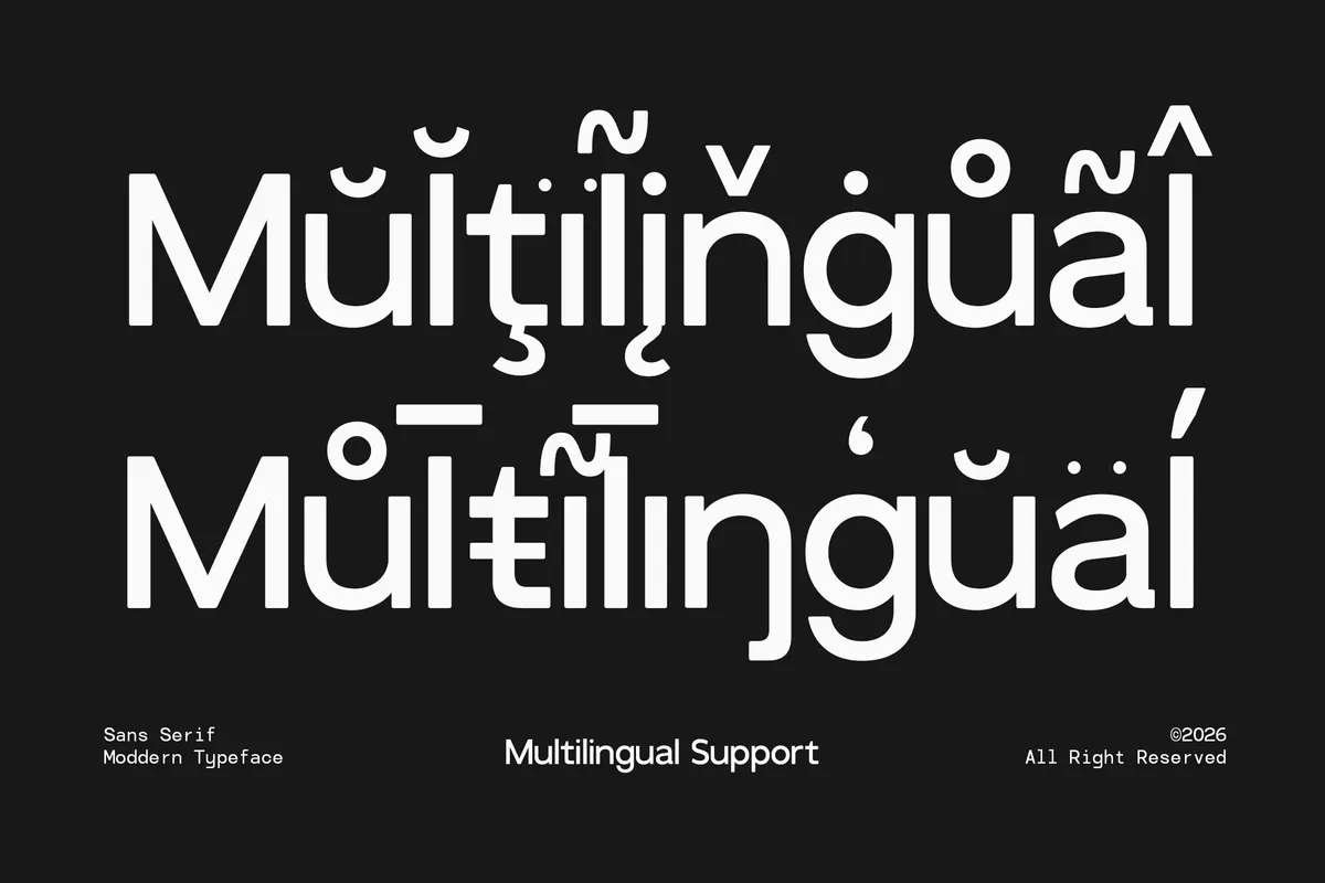 GC Bustle Sans - Modern Variable Sans Font