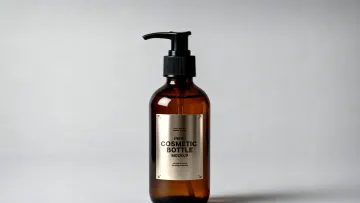 Liquid Soap Bottle Mockup