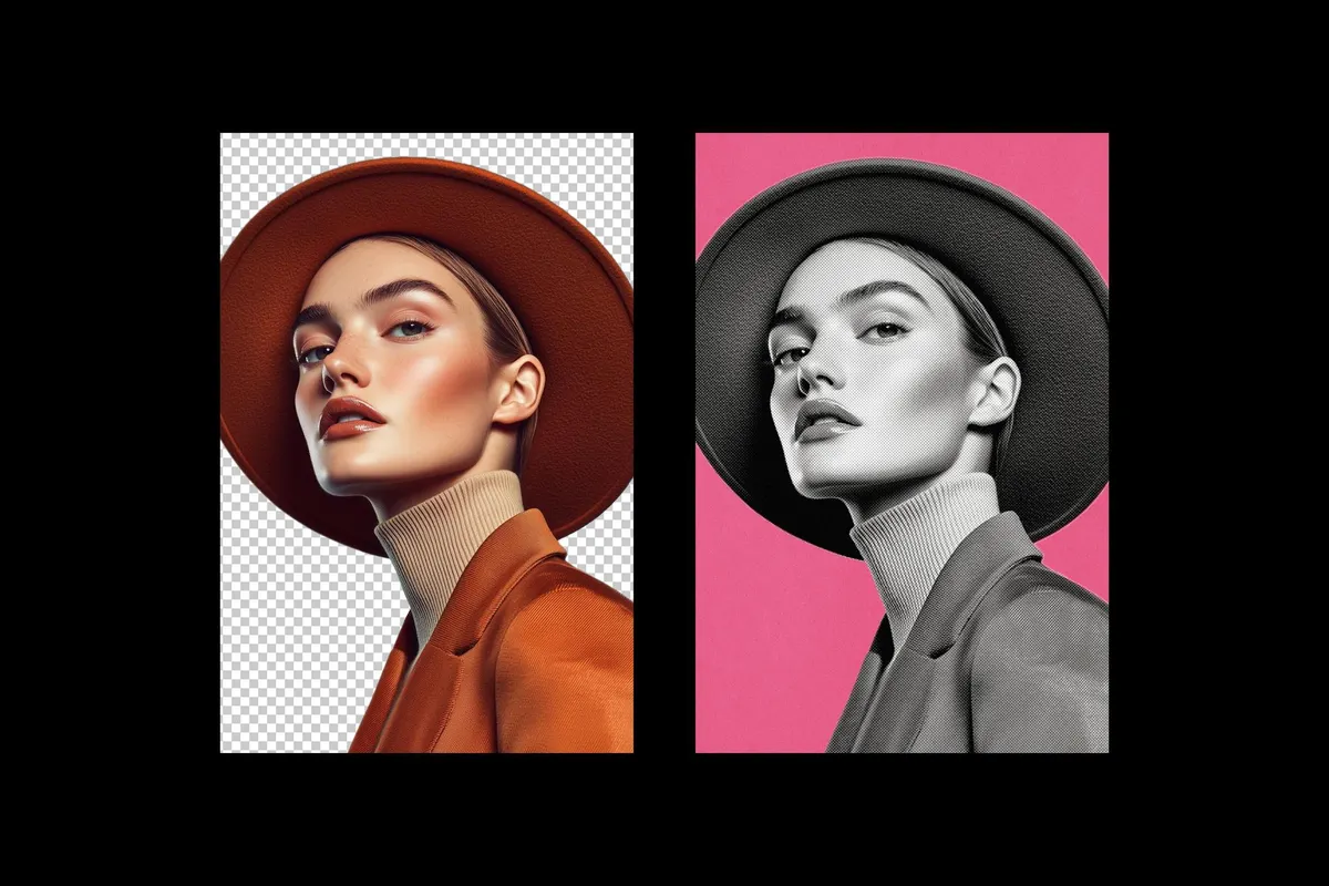 Color Risoprint Photo Effect