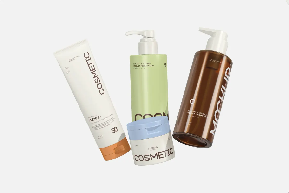 Cosmetic Packaging Mockup