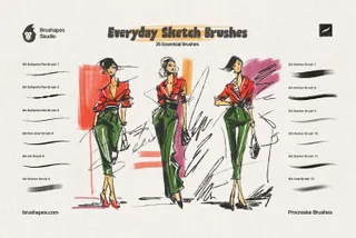 Everyday Sketch Procreate Brushes
