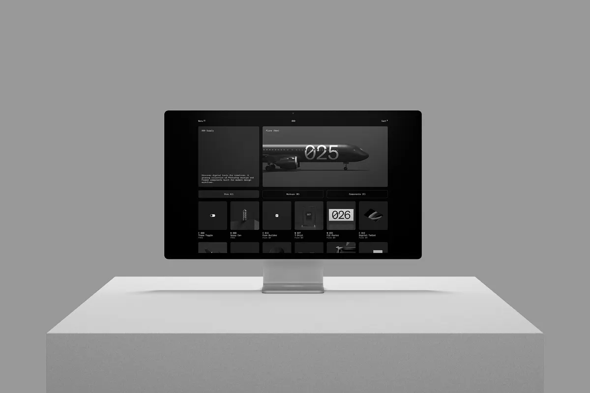Apple Pro Display XDR Mockup