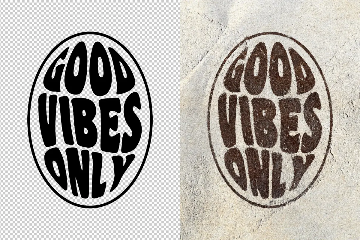 Grunge Ink Print Effect