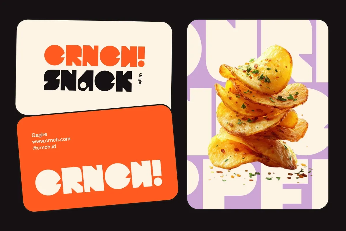 Gagire - Playful Chunky Food Font