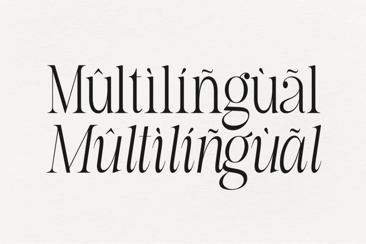 La Fleur Grande – Elegant Serif Font