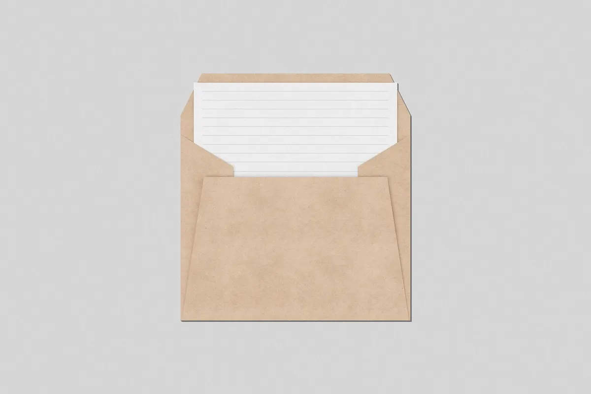 Envelope Mockup