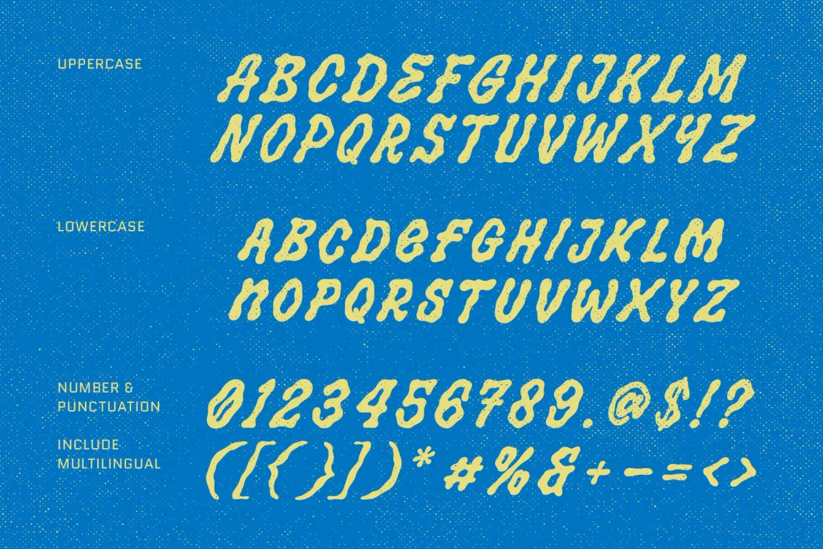 Salty Smile an Unique Wavy Display Font