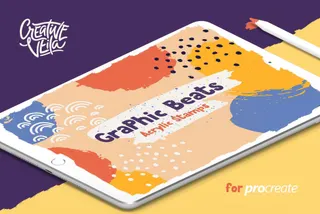 Graphic Beats Procreate Brushes