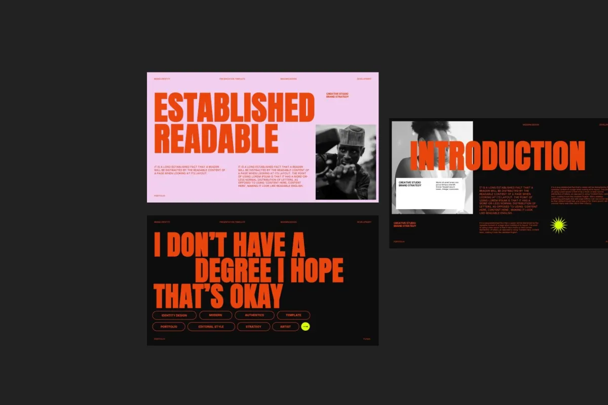 Keynote - Monalisa Brand Strategy Template