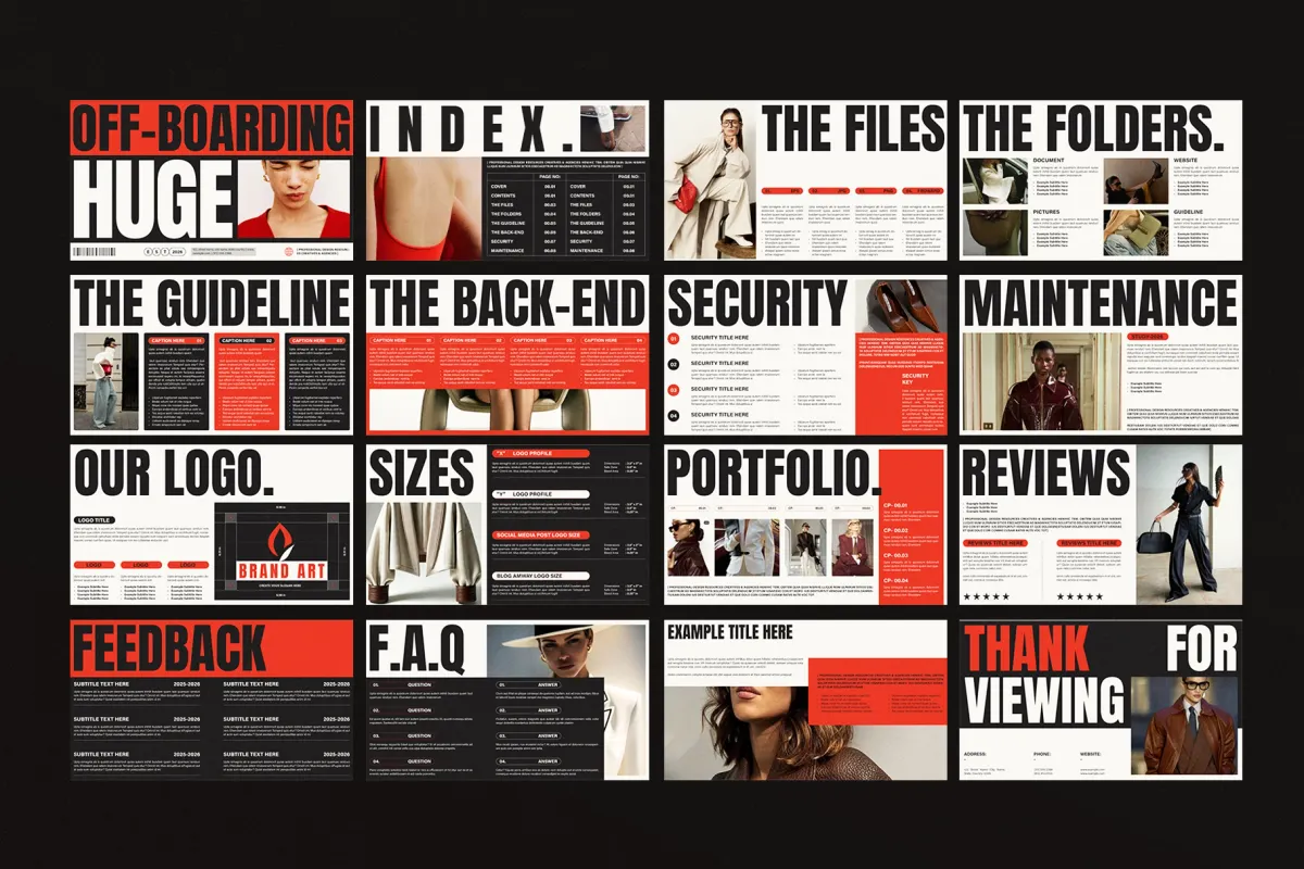 Off-Boarding Guide Presentation Template