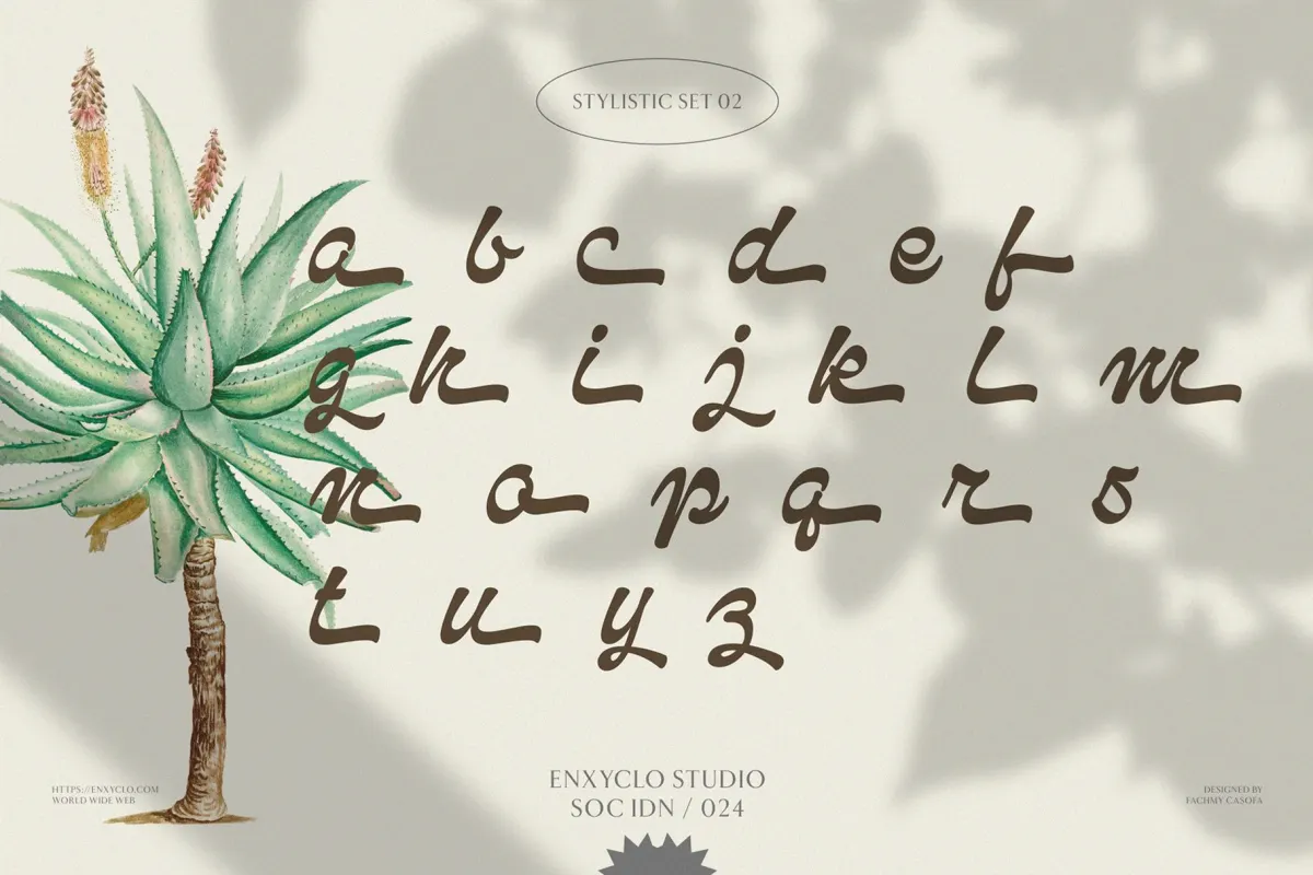 Qanproy Woldriug - Swash Script Font