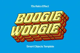 Playful Retro Text Effect