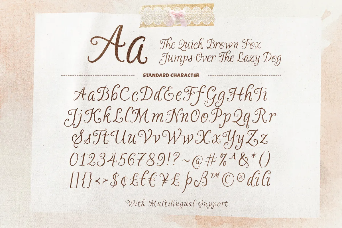Sparkling Fairy - Whimsical Curly Script Font