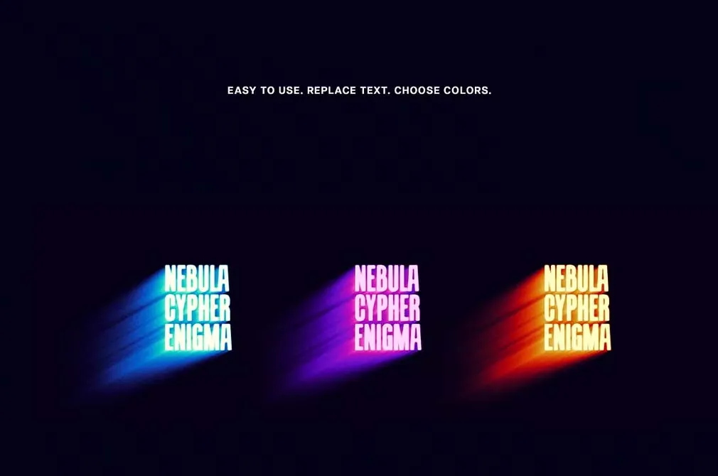 Motion Blur Text & Graphic Effect