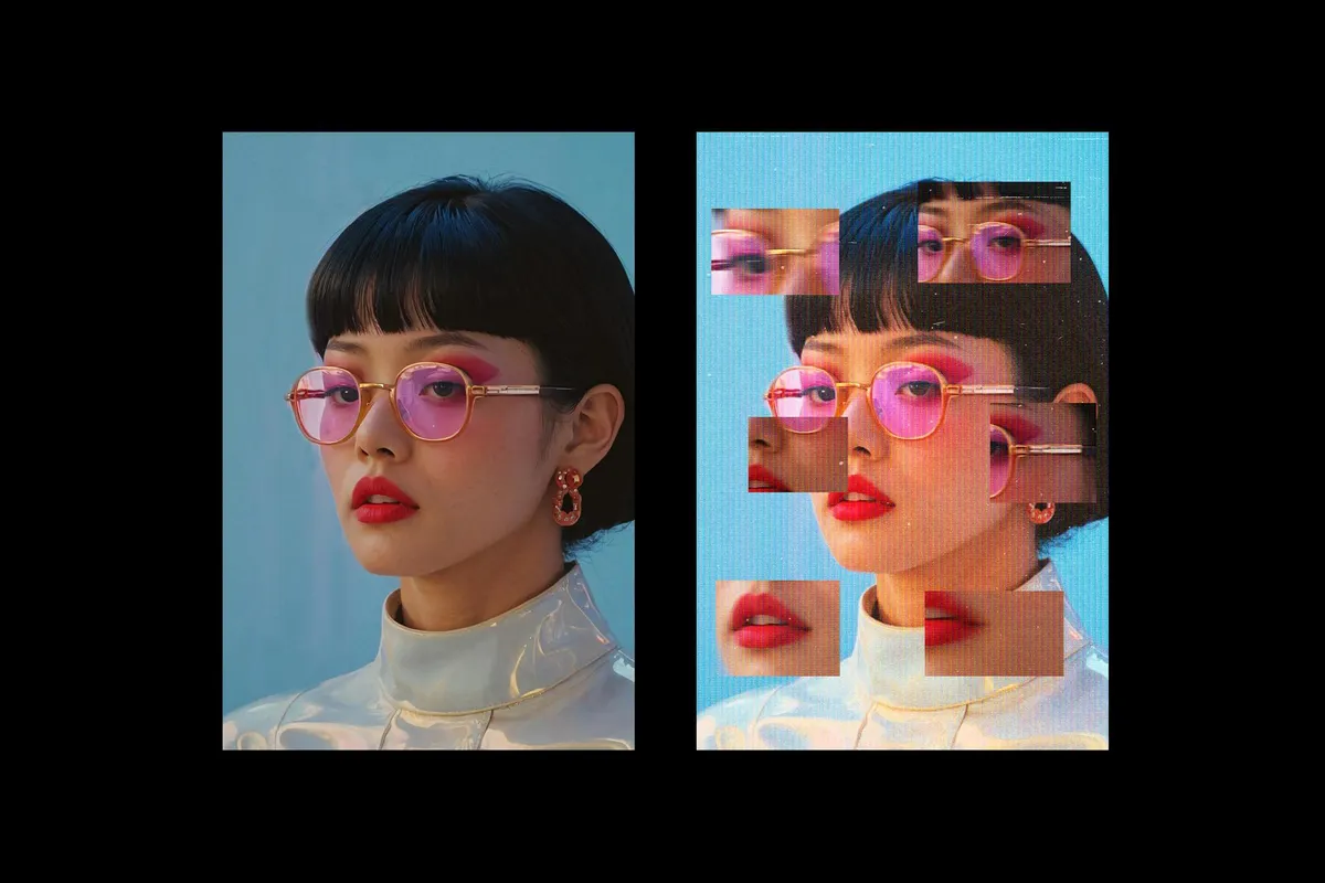 Error Screen Photo Effect